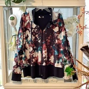 Exertion XXL zipper Front Ath-Leasure sweatshirt Jacket